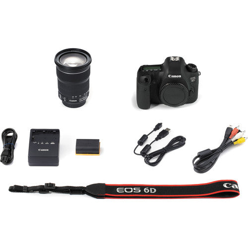 Canon EOS 6D DSLR Camera with 24-105mm f/3.5-5.6 STM Lens USA