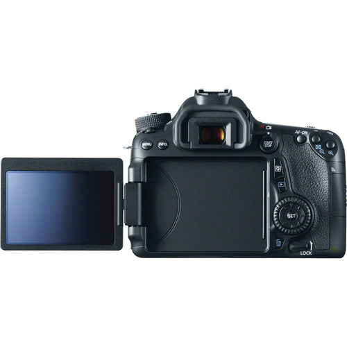 Canon EOS 70D/80D CMOS DSLR Camera w/EF-S 18-55mm F3.5-5.6 IS STM Lens Kit Accessory Bundle 64GB SDXC Memory DSLR Photo Bag Wide Angle Lens 2x Telephoto Lens Flash Remote Tripod & More