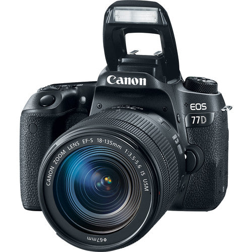 Canon EOS 77D DSLR Camera with 18-135mm USM Lens USA