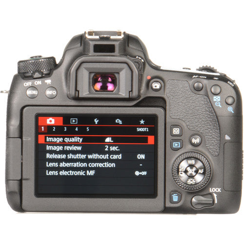 Canon EOS 77D DSLR Body - with Canon Connect Station CS100