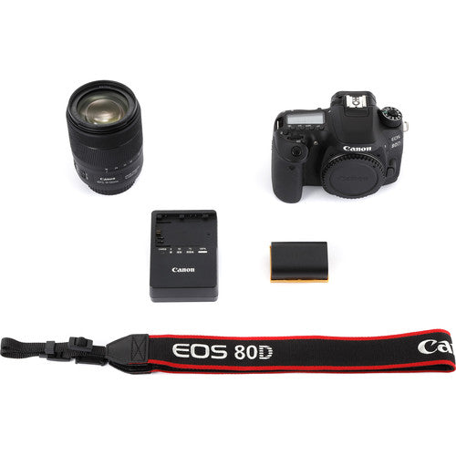 Canon EOS 80D DSLR Camera with 18-135mm Lens USA