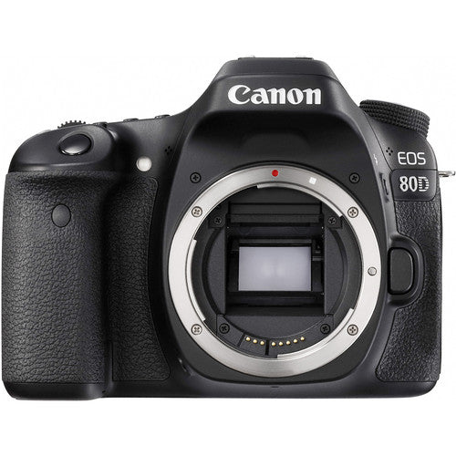 Canon EOS 80D Digital SLR Camera Kit with 18-55mm STM Lens w/ 64GB MC &amp; Additional Accessories