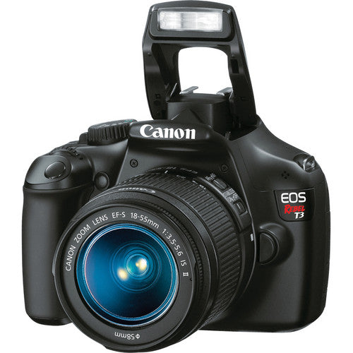 Canon EOS Rebel T3 DSLR Camera w/Canon 18-55mm IS II Lens USA