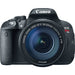 Canon EOS Rebel T5i / 800D, T7i Digital SLR Camera & EF-S 18-135mm IS STM Lens with EF-S 55-250mm IS STM Lens Supreme Bundle