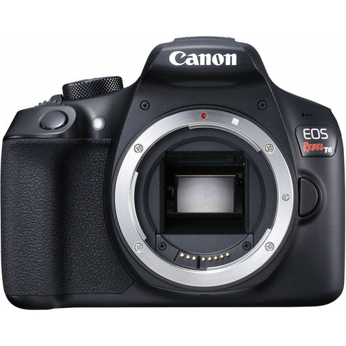 Canon EOS Rebel T6/2000D DSLR Camera with 18-55mm Lens | DSLR Bag, Filter Kit, Memory Cards, Tripod, Flash, Cleaning Kit and More