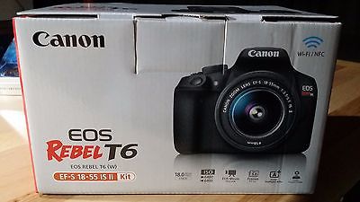 Canon EOS Rebel T6/2000D DSLR Camera with 18-55mm Lens with Case | HDMI Cable &amp; Cleaning Kit Package