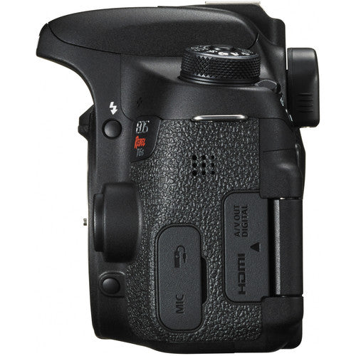 Canon EOS Rebel T6s DSLR Camera w/ Sigma 70-300mm f/4-5.6 DG Macro Telephoto Zoom Lens for Canon SLR Cameras Starter Bundle