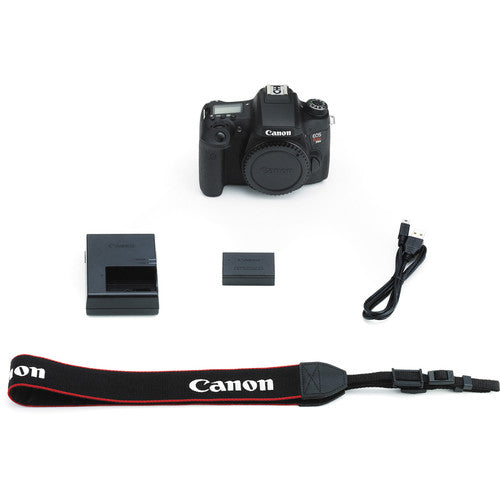 Canon EOS Rebel T6s 24.2 MP Digital SLR Camera Body Only with 2x 32GB Memory Cards LED Light Card Reader Deluxe Bundle