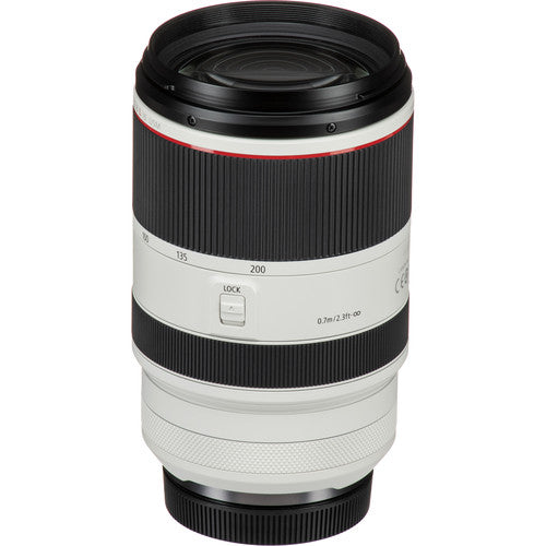 Canon RF 70-200mm f/4L IS USM Lens with Lens With 2x 128GB Sandisk Extreme | Cleaning Kit &amp; UV Filter Package