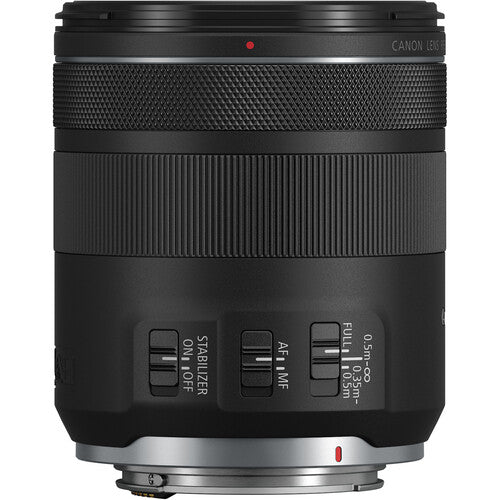 Canon RF 85mm f/2 Macro IS STM Lens with 32 GB Universal Pro Flash Bundle