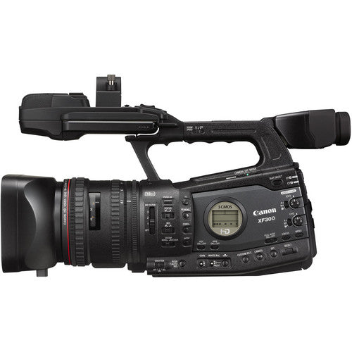 Canon XF-300 HD Professional Camcorder Essential Bundle