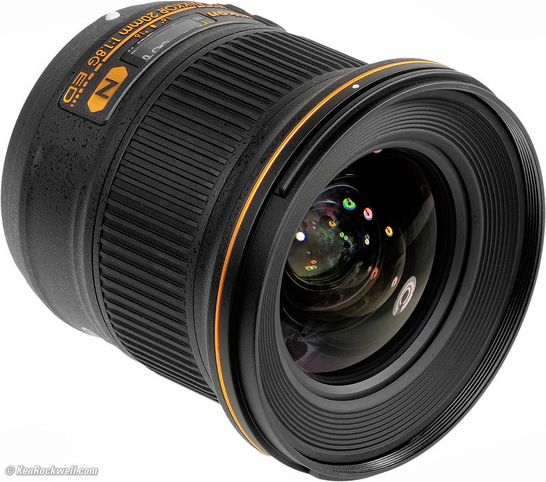 Nikon AF-S NIKKOR 20mm f/1.8G ED Lens