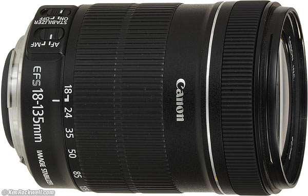 Canon EF-S 18-135mm f/3.5-5.6 IS STM Lens | NJ Accessory/Buy
