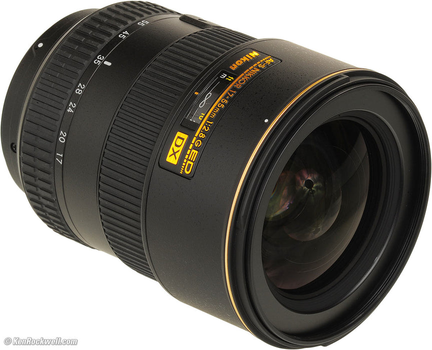Nikon AF-S DX Zoom-NIKKOR 17-55mm f/2.8G IF-ED Premium Bundle