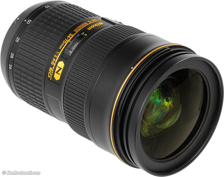 Nikon AF-S NIKKOR 24-70mm f/2.8G ED Lens | NJ Accessory/Buy Direct