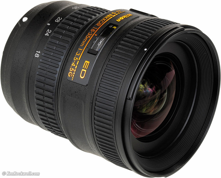 Nikon AF-S NIKKOR 18-35mm f/3.5-4.5G ED Lens Flash Bundle | NJ