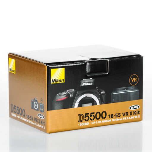 Nikon D5500/D5600 DSLR Camera with 18-55mm VR II Lens (Black) USA