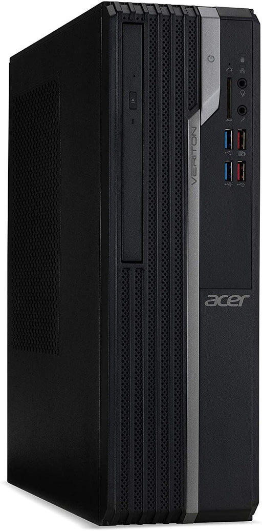 Acer Veriton X4 VX4665G SFF Desktop - Intel Core i5-9400 2.9GHz - 8GB RAM - 256GB SSD - DVD-RW - WiFi + Bluetooth 5.0 - Windows 10 Pro