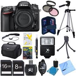 Nikon D7200/D7500 DSLR Camera with 16GB &amp; 8GB Memory Card Package
