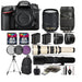 Nikon D7200/D7500 DSLR Camera |Nikon 18-140mm VR |70-300mm |500mm |Flash -64GB Supreme Bundle