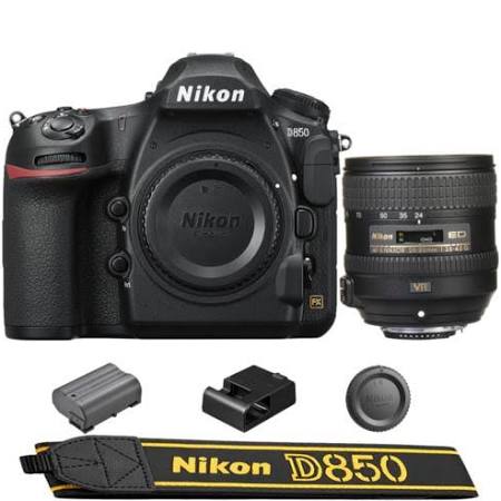 Nikon D850 DSLR Camera with AF-S NIKKOR 24-85mm f/3.5-4.5G ED VR Lens