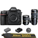 Nikon D850 DSLR Camera + 24-70mm f/2.8 DI VC USD + 70-200mm f/2.8 Di VC USD Lens