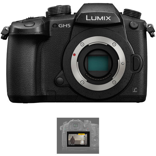 Panasonic Lumix DC-GH5 Mirrorless Micro Four Thirds Digital Camera with V-Log L Activation Code Kit
