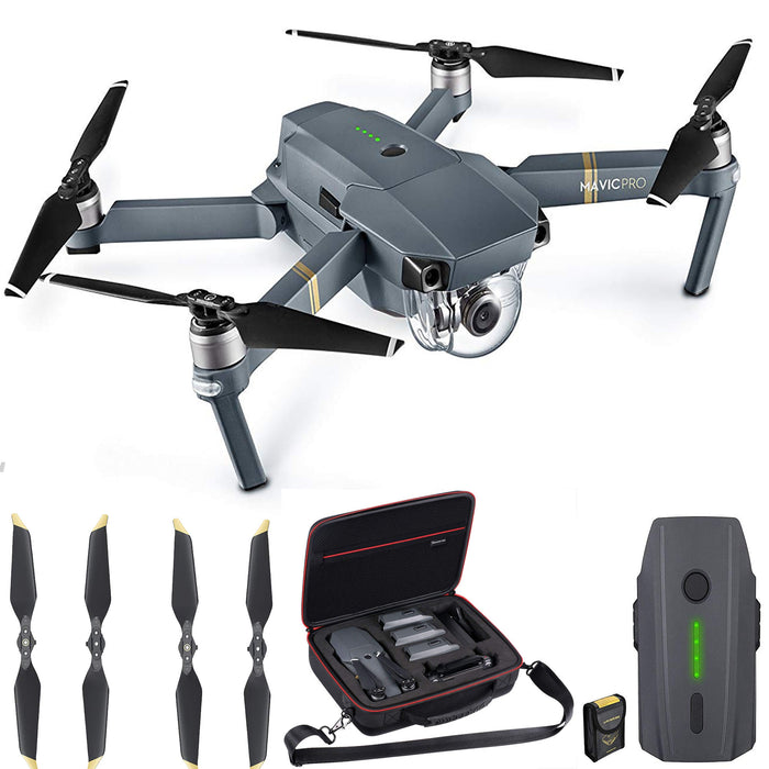 DJI Mavic Pro Mini Portable Drones Quadcopter (Renewed) Starter Bundle