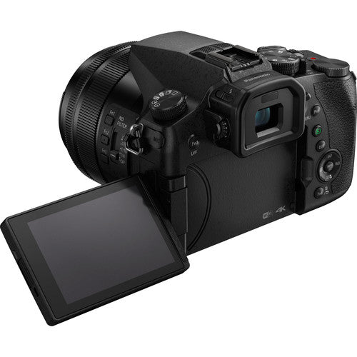 Panasonic Lumix DMC-FZ2500 Digital Camera Bundle 12PC Kit - Includes 64GB SD Memory Card, 2 Replacement Batteries, Carrying Case, 57&quot; Tripod, MORE