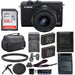Canon EOS M200 Mirrorless Digital Camera with 15-45mm Lens (Black) w/ Sandisk 128GB Memory Card Starter Package