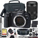 Canon EOS RP Mirrorless Digital Camera with 24-240mm Lens W/ Kit Bundle with Lens Mount Adapter, 64GB Memory Card, Shoulder Bag, Battery
