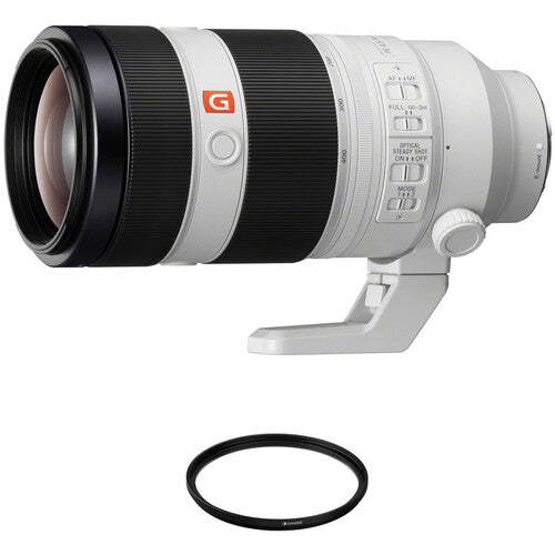 Sony FE 100-400mm f/4.5-5.6 GM OSS Lens with UV Filter Kit - NJ Accessory/Buy Direct & Save