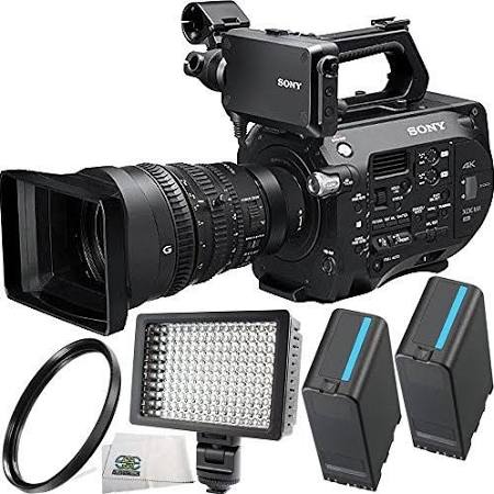Sony PXW-FS7 4K XDCAM Super35 Camcorder Kit with 28 to 135mm Zoom Lens + 2 Replacement BP-U90 Batteries