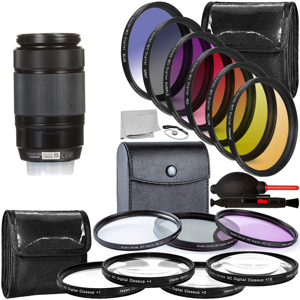 FUJIFILM XC 50-230mm f/4.5-6.7 OIS II Lens (Black) Bundle with Filter Sets  and More | NJ Accessory/Buy Direct u0026 Save