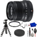 FUJIFILM XF 50mm f/2 R WR Lens (Black) With Flexible Tripod, Protection Filter &amp; Accessories