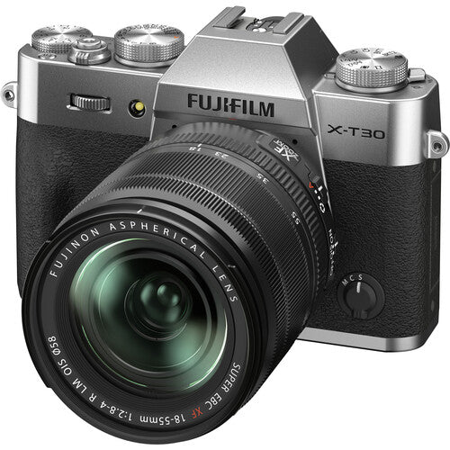 FUJIFILM X-T30 II Mirrorless Camera with 18-55mm Lens W/Color Filter Kit &amp; More