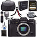 Fujifilm X-T20 Mirrorless Digital Camera w/ Spare Battery|Sony 64GB SDXC Card|Carrying Case|Flexible Tripod|Flash|Memory Card Wallet Bundle