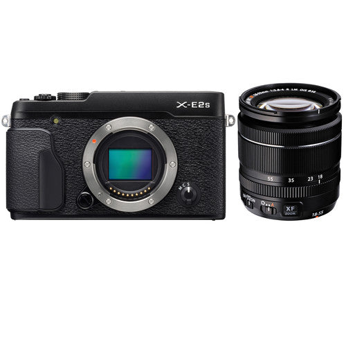 Fujifilm X-E2S Mirrorless Digital Camera with 18-55mm Lens (Black)