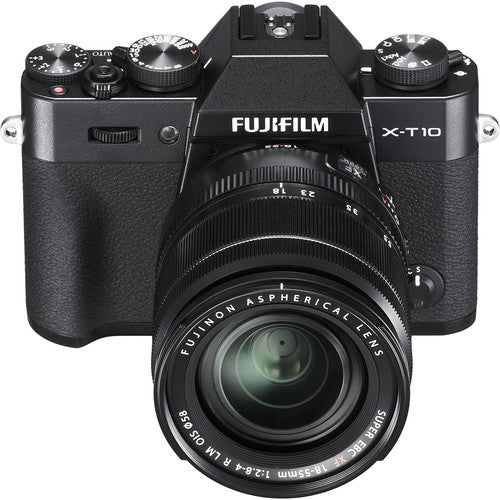 Fujifilm X-T10 Mirrorless Digital Camera with 18-55mm Lens (Black)