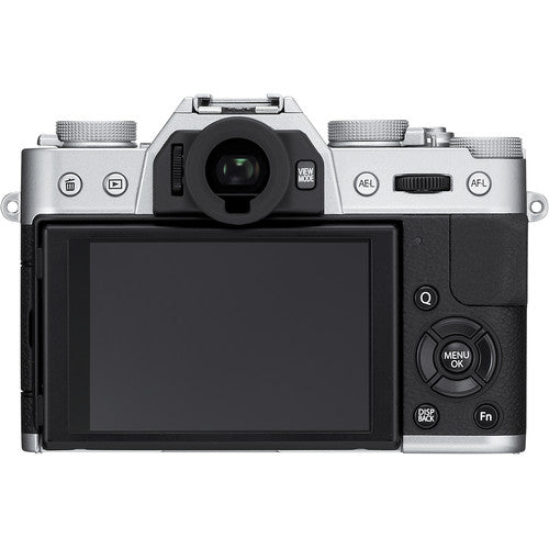 Fujifilm X-T10 Mirrorless Digital Camera with 16-50mm Lens (Silver)