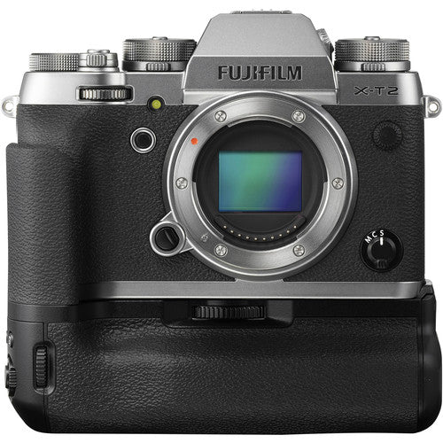 Fujifilm X-T2 Mirrorless Digital Camera Body with Battery Grip Kit (Graphite Silver Edition)