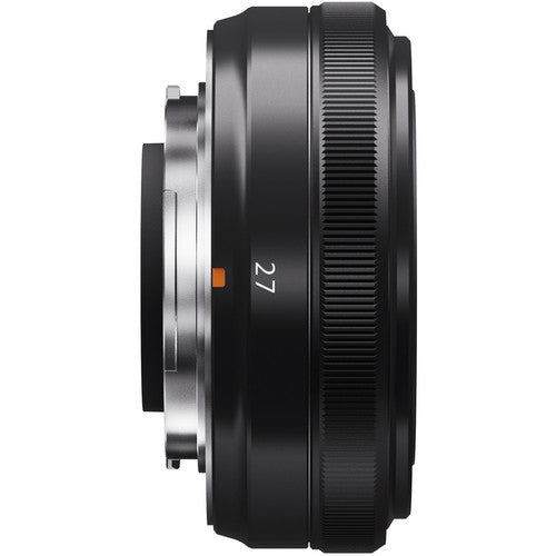 Fujifilm XF 27mm (41mm) F/2.8 Lens, Black with Basic Accessory Bundle