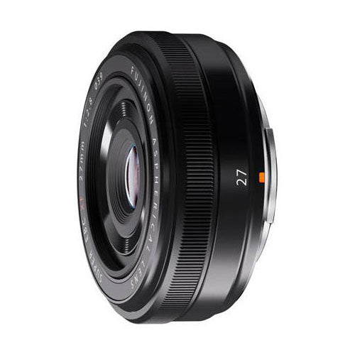 Fujifilm XF 27mm (41mm) F/2.8 Lens, Black with Basic Accessory Bundle