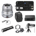 FUJIFILM XF 23mm f/2 R WR Lens (Silver) Manfrotto Kit &amp; More