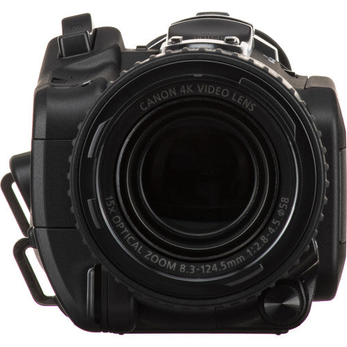 Canon Vixia HF G60 UHD 4K Camcorder w/ 2X Batteries, Close Up Filters, Tripod, LED Light, 64GB MC, External 4K Monitor, Rode Mic Go Bundle