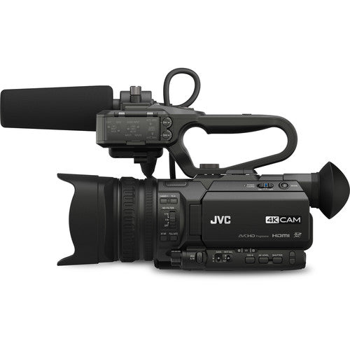 JVC GY-HM200HW House of Worship Streaming Camcorder Essential Bundle