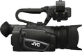 JVC GY-HM250 UHD 4K Streaming Camcorder with Built-in Lower-Thirds Graphics Bundle Includes 2x Replacement Batteries + MORE