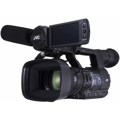 JVC GY-HM660u ProHD Mobile News Streaming Camera with 128GB Memory Card Bundle