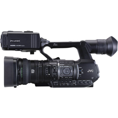 JVC GY-HM660u ProHD Mobile News Streaming with SanDisk 128GB MC, Professional Tripod, Tripod Dolly, Professional Carrying Case, and More