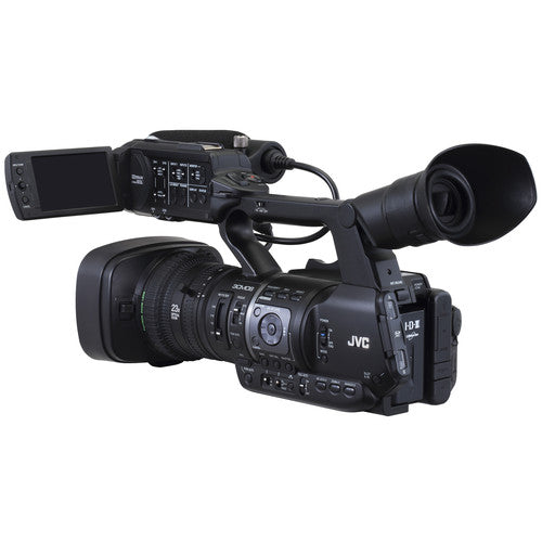 JVC GY-HM660u ProHD Mobile News Streaming with Microphone Supreme Bundle